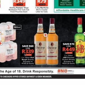 Brandy at Checkers Hyper