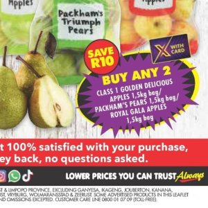 Apples at Shoprite