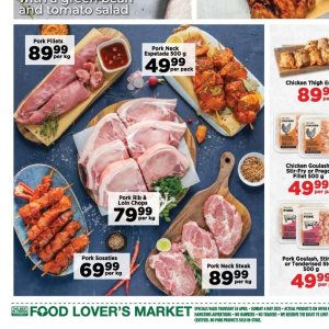 Pork at Fruit & Veg City