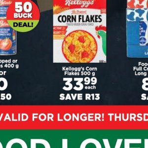 Kellogg's at Fruit & Veg City