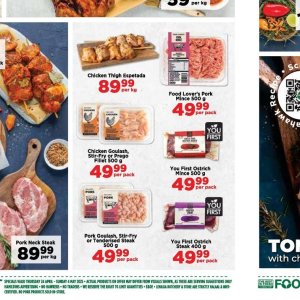 Pork at Fruit & Veg City