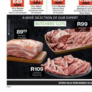 Pork at Checkers Hyper