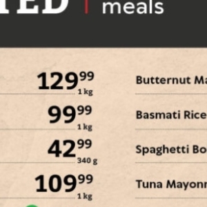 Spaghetti at Oxford freshmarket