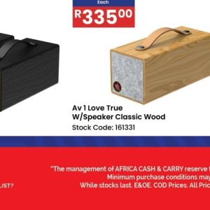 Speaker at Africa Cash and Carry