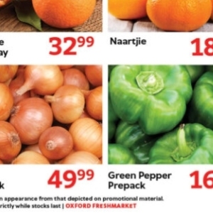Pepper at Oxford freshmarket