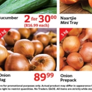 Onion at Oxford freshmarket