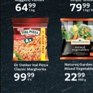 Pizza at Oxford freshmarket