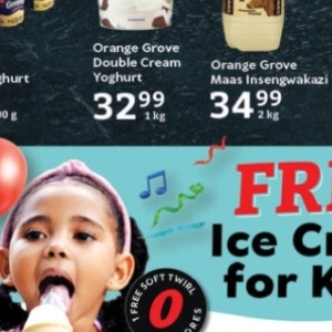 Ice cream at Oxford freshmarket