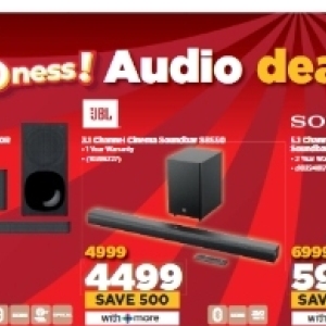 Sound bar at HiFi Corp