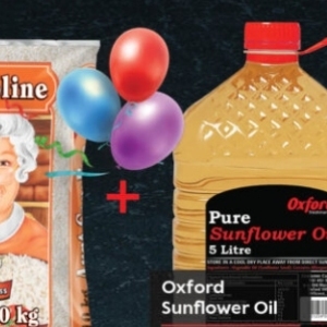 Sunflower oil at Oxford freshmarket