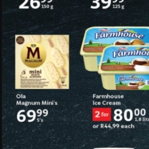 Ice cream at Oxford freshmarket