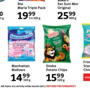 Chips at Oxford freshmarket