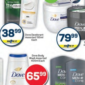 Deodorant dove  at Pick n Pay Hyper