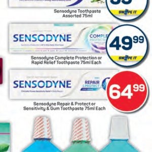 Toothpaste at Pick n Pay Hyper