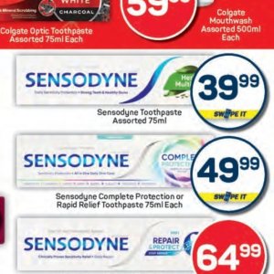 Toothpaste at Pick n Pay Hyper