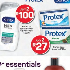 Shower gel at Pick n Pay Hyper