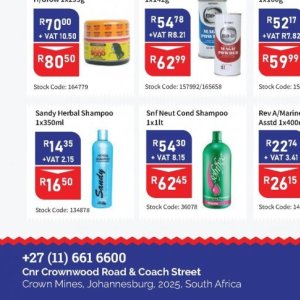   at Africa Cash and Carry