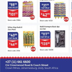   at Africa Cash and Carry