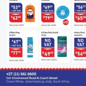   at Africa Cash and Carry