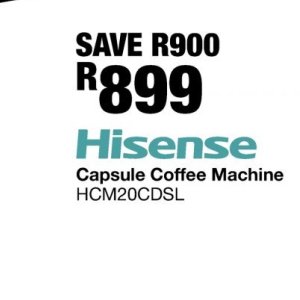 Coffee machine at OK Furniture