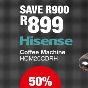 Coffee machine at OK Furniture