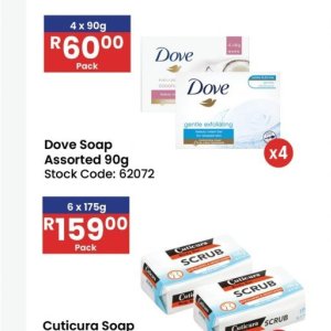 Soap dove  at Africa Cash and Carry