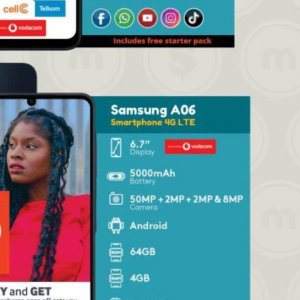 Smartphone samsung  at Checkers