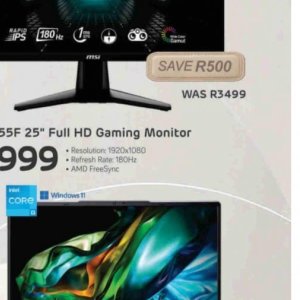 Monitor at Computer Mania
