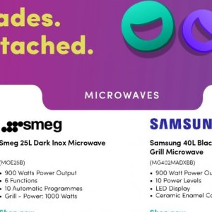 Microwave oven at Teljoy