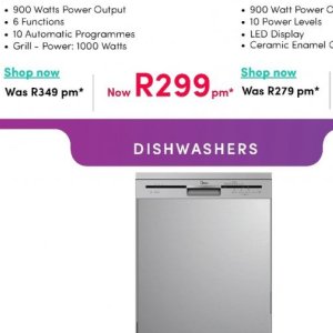 Dish-washing machine at Teljoy