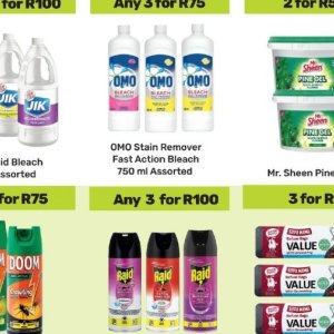 Stain remover at Game