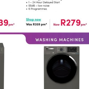 Washing machine at Teljoy
