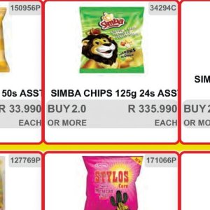 Chips at Kit Kat Cash&Carry
