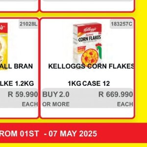 Corn at Kit Kat Cash&Carry
