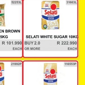 Sugar at Kit Kat Cash&Carry