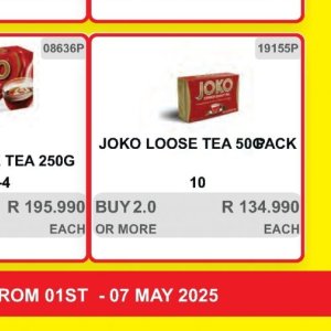 Tea at Kit Kat Cash&Carry