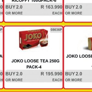 Tea at Kit Kat Cash&Carry