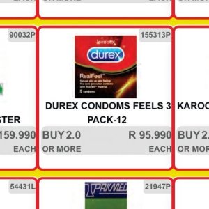 Condoms durex  at Kit Kat Cash&Carry