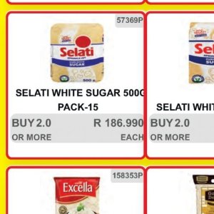 Sugar at Kit Kat Cash&Carry