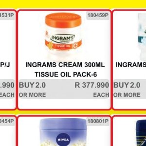 Cream at Kit Kat Cash&Carry