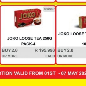 Tea at Kit Kat Cash&Carry