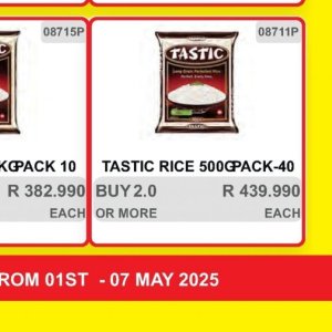 Rice at Kit Kat Cash&Carry