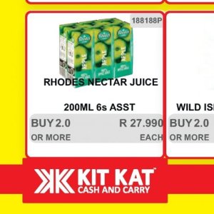   at Kit Kat Cash&Carry