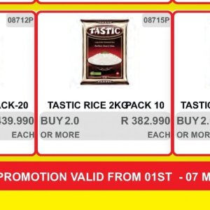 Rice at Kit Kat Cash&Carry