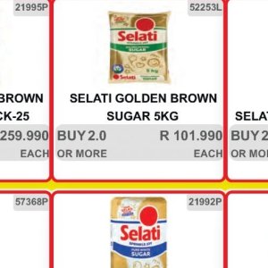 Sugar at Kit Kat Cash&Carry