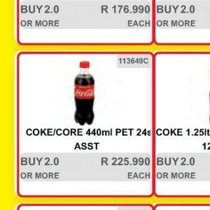 Cola at Kit Kat Cash&Carry