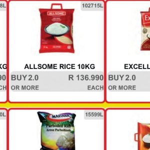 Rice at Kit Kat Cash&Carry