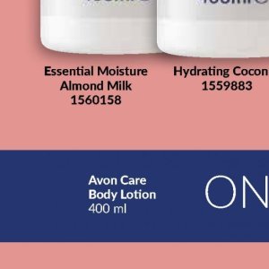 Body lotion at AVON