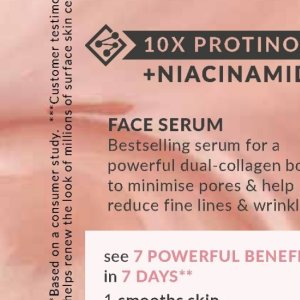 Face serum at AVON