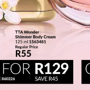 Body cream at AVON